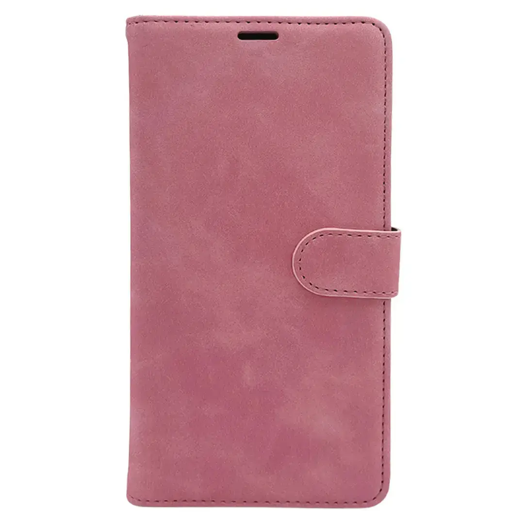 Samsung Galaxy S25 Plus/S24 Plus PU Leather Wallet Case Pink